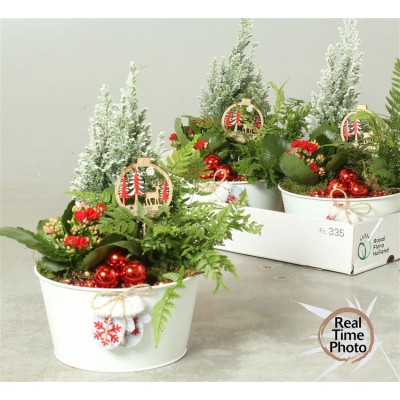 .Arr Kamerpl pot 19 35cm zinc